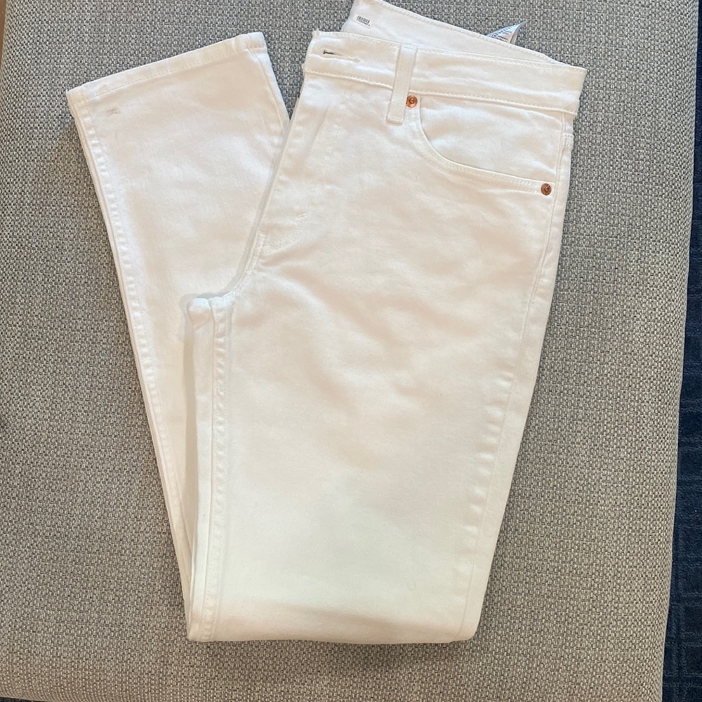 Mens Levi White Jeans